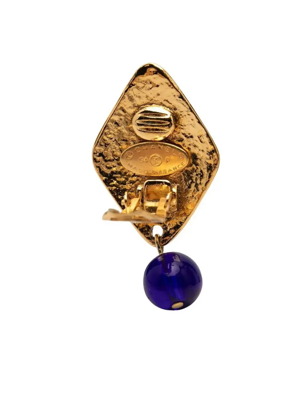 Chanel Vintage Clip-On Earrings #256903C53B